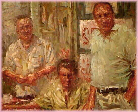 "Cosa Nostra" Original Oil �695 (48810 bytes)